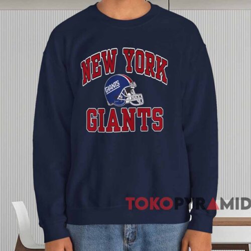Vintage 90s New York Giants Nfl Football Shirt Navy Sweatshirt