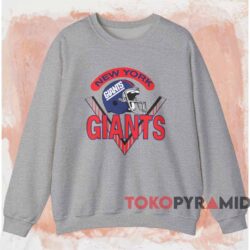 Vintage 90s New York Giants Nfl Shirt Grey Sweatshirt