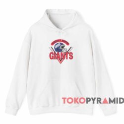 Vintage 90s New York Giants Nfl Shirt White Hoodie