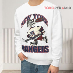 Vintage 90s New York Rangers Bugs Bunny Shirt 3 Vintage 90s New York Rangers Bugs Bunny Sweatshirt