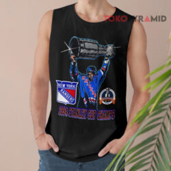 Vintage 90's New York Rangers Nhl 1994 Stanley Cup Champion Mark Messier Tank Top