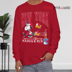 Vintage 90'S New York Rangers Snoopy Joe Cool NHL Hockey Shirt 4 Vintage 90's New York Rangers Snoopy Joe Cool Nhl Hockey Long sleeved