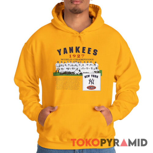 Vintage 90s New York Yankees 1927 World Champions Hoodie
