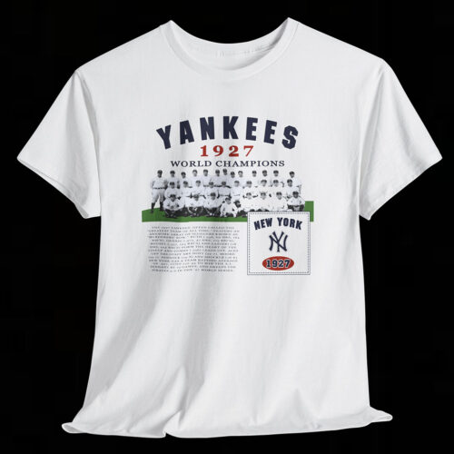 Vintage 90s New York Yankees 1927 World Champions Tee