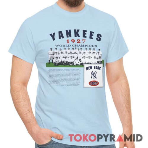 Vintage 90s New York Yankees 1927 World Champions Tee