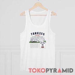 Vintage 90s New York Yankees 1927 World Champions Tee White Tank Top