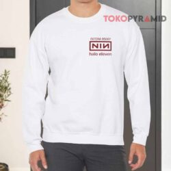 Vintage 90s Nine Inch Nails Halo Eleven Shirt 3 Vintage 90s Nine Inch Nails Halo Eleven Sweatshirt Front