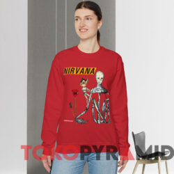 Vintage 90s Nirvana Incesticide T-shirt 2 Vintage 90s Nirvana Incesticide T shirt Red Sweatshirt