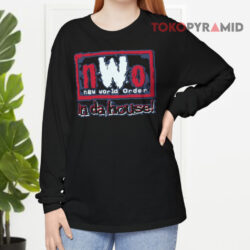 Vintage 90S NWO New World Order In Da House Shirt 4 Vintage 90s Nwo New World Order In Da House Long sleeved