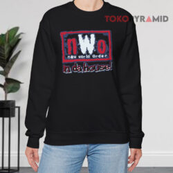 Vintage 90S NWO New World Order In Da House Shirt 3 Vintage 90s Nwo New World Order In Da House Sweatshirt