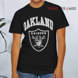 Vintage 90s Oakland Raiders Nfl Football Black T shirt