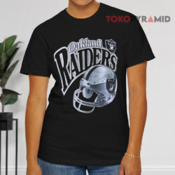 Vintage 90s Oakland Raiders Nfl Football Black T shirt