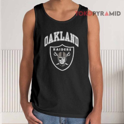 Vintage 90s Oakland Raiders Nfl Football Tank Top
