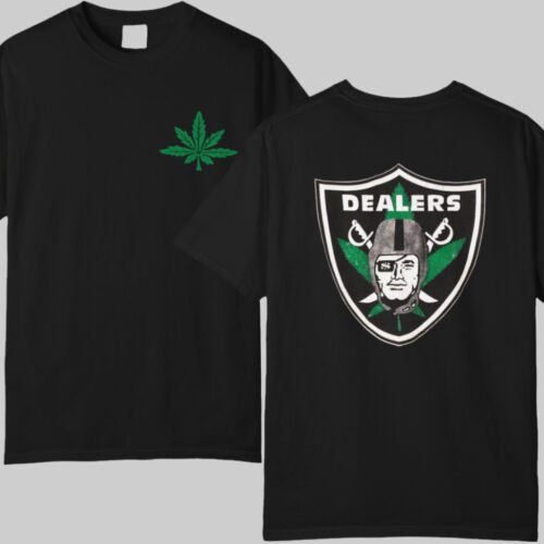Vintage 90s Oakland Raiders Weed Dealers T shirt