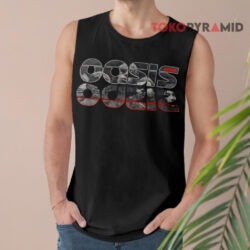 Vintage 90s Oasis Band Big Logo Shirt 2 Vintage 90s Oasis Band Big Logo Tank Top