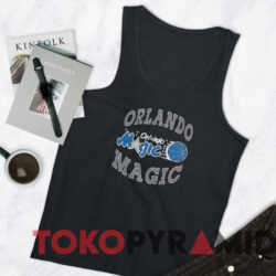 Vintage 90s Orlando Magic Basketball T shirt Black TankTop