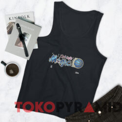 Vintage 90s Orlando Magic Spell out Nba T shirt Black TankTop