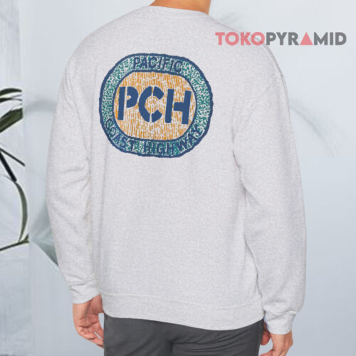 Vintage 90s Pch Pacific Coast Highway Sweatshirt Back Vintage 90s Pch Pacific Coast Highway Sweatshirt Back