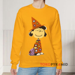 Vintage 90s Peanuts Gang Lucy Halloween Sweatshirt