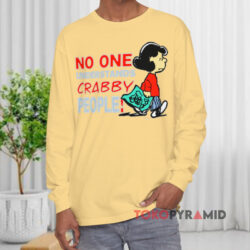 Vintage 90s Peanuts Lucy No One Understands Crabby People Shirt 4 Vintage 90s Peanuts Lucy No One Understands Crabby People Long sleeved
