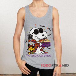Vintage 90s Peanuts Snoopy Joe Trick Or Treat Shirt 3 Vintage 90s Peanuts Snoopy Joe Trick Or Treat Tank Top