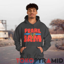 Vintage 90s Pearl Jam Grunge Concert Tour Hoodie