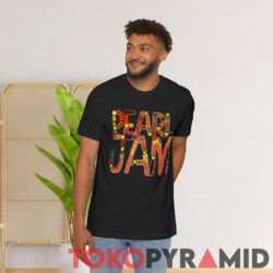 Vintage 90s Pearl Jam Music For Rhinos Band 2 sided Front T shirt