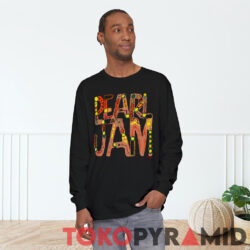 Vintage 90s Pearl Jam Music For Rhinos Band 2 sided Long Sleeve