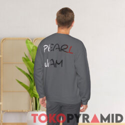 Vintage 90s Pearl Jam Shirt 2-sided 4 Vintage 90s Pearl Jam Shirt 2 sided Back Sweatshirt