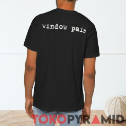 Vintage 90s Pearl Jam Window Pain 2-sided Shirt 2 Vintage 90s Pearl Jam Window Pain 2 sided Back T shirt