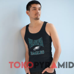 Vintage 90s Philadelphia Eagles Logo T-shirt 4 Vintage 90s Philadelphia Eagles Logo T shirt Black TankTop