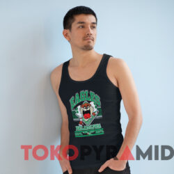 Vintage 90s Philadelphia Eagles Tasmanian Devil Nfl T shirt Black TankTop