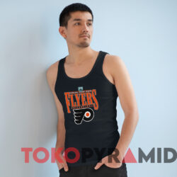 Vintage 90s Philadelphia Flyers NHL T-shirt 4 Vintage 90s Philadelphia Flyers Nhl T shirt Black TankTop
