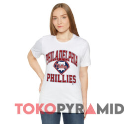 Vintage 90s Philadelphia Phillies Logo T shirt White T shirt