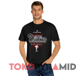 Vintage 90s Philadelphia Phillies Mlb Baseball T shirt Black T shirt