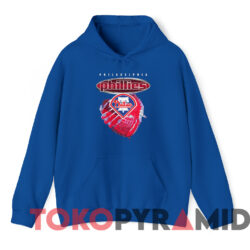 Vintage 90's Philadelphia Phillies MLB Baseball T-shirt 2 Vintage 90's Philadelphia Phillies Mlb Baseball T shirt Blue Hoodie