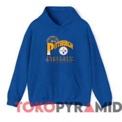 Vintage 90s Pittsburgh Steelers NFL Football T-shirt 3 Vintage 90s Pittsburgh Steelers Nfl Football T shirt Blue Hoodie