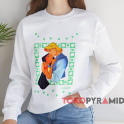 Vintage 90s Pocahontas Disney T-shirt 4 Vintage 90s Pocahontas Disney T shirt White Sweatshirt