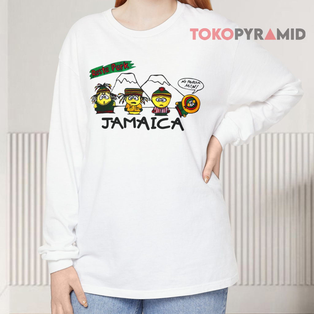 Vintage 90s Rasta Park Jamaica South Park Long sleeved Vintage 90s Rasta Park Jamaica South Park Long sleeved