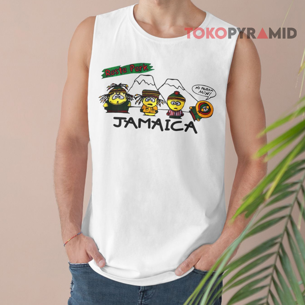 Vintage 90s Rasta Park Jamaica South Park Tank Top Vintage 90s Rasta Park Jamaica South Park Tank Top