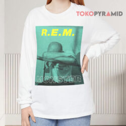 Vintage 90s REM Monster 1995 Album Tour Shirt 4 Vintage 90s Rem Monster 1995 Album Tour Long sleeved