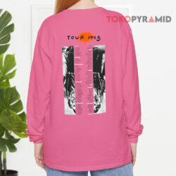 Vintage 90's REM Tour 1995 Shirt 4 Vintage 90's Rem Tour 1995 Long sleeved Back