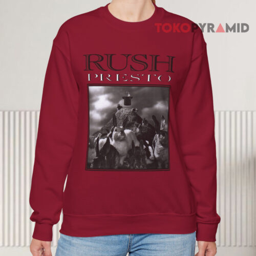 Vintage 90s Rush Presto Tour 1990 Sweatshirt