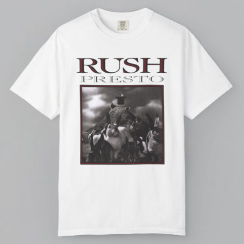 Vintage 90s Rush Presto Tour 1990 T shirt
