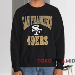 Vintage 90s San Francisco 49ers Football T-shirt 3 Vintage 90s San Francisco 49ers Football T shirt Black Sweatshirt