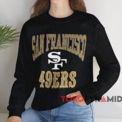 Vintage 90s San Francisco 49ers Football T-shirt 4 Vintage 90s San Francisco 49ers Football T shirt Black Sweatshirt