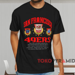 Vintage 90s San Francisco 49ers Football T shirt Black T shirt