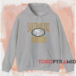 Vintage 90s San Francisco 49ers Football T-shirt 2 Vintage 90s San Francisco 49ers Football T shirt Grey Hoodie