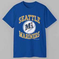 Vintage 90s Seattle Mariners Logo T-Shirt