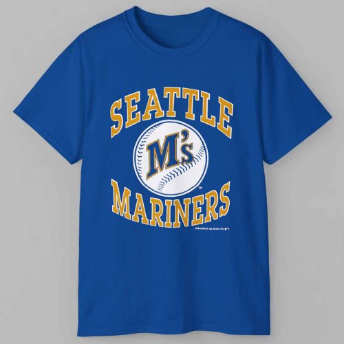 Vintage 90s Seattle Mariners Logo T-Shirt Vintage 90s Seattle Mariners Logo T-Shirt
